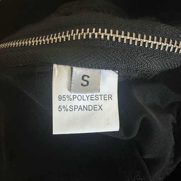 High Waist Skinny Sexy Leggings Lace Trousers Side Zip. Ladies Size S - Picture 8 of 8